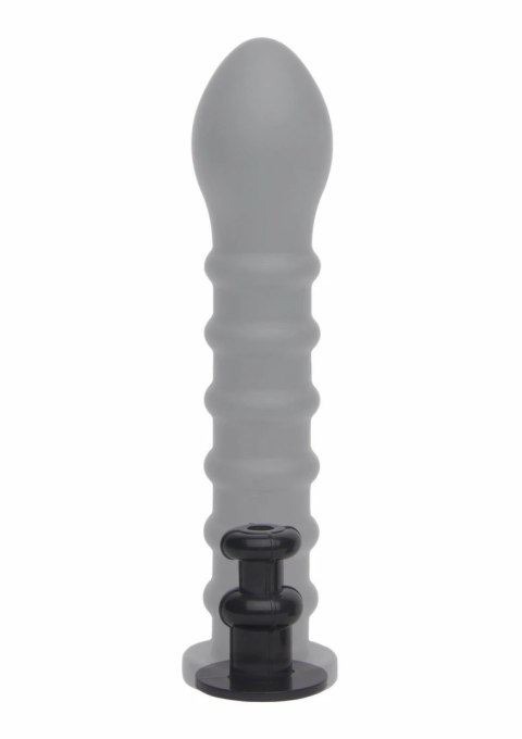 Hidden Desire Bangers Ribbed Dong Easy-Lock 19 cm silikonowy, kompatybilny system mocowania