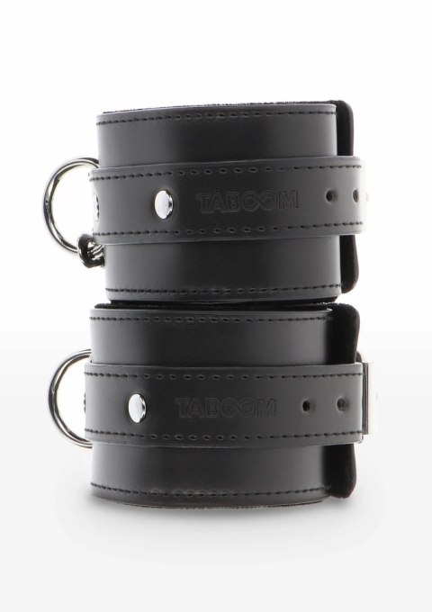 TABOOM Ankle Cuffs regulowane kajdanki na kostki z welurową wyściołką