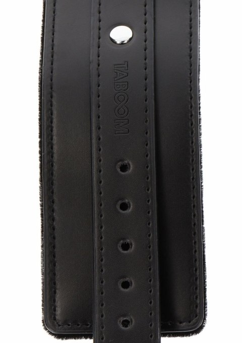 TABOOM Ankle Cuffs regulowane kajdanki na kostki z welurową wyściołką