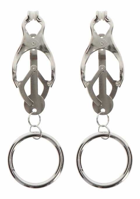 TABOOM Butterfly Clamps With Ring - stalowe klamry z pierścieniem