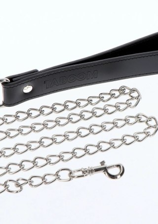 TABOOM Chain Leash - wytrzymały łańcuch do obroży, stalowy, 90 cm