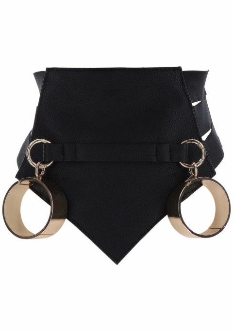 TABOOM Dona Bondage Couture Belt pasek z eko skory czarny L