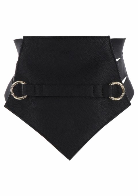 TABOOM Dona Bondage Couture Belt pasek z eko skory czarny S