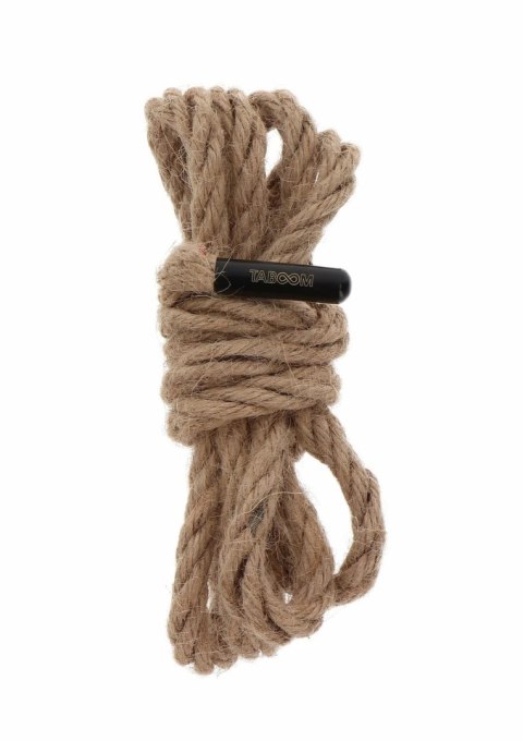 TABOOM Hemp Rope 1.5 m 7 mm naturalny sznurek konopny do wiązań