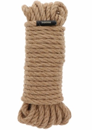 TABOOM Hemp Rope 10m 7mm naturalny sznur konopny do wiązań