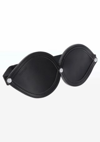 TABOOM Infinity Blindfold opaska na oczy z welurową podszewką czarna