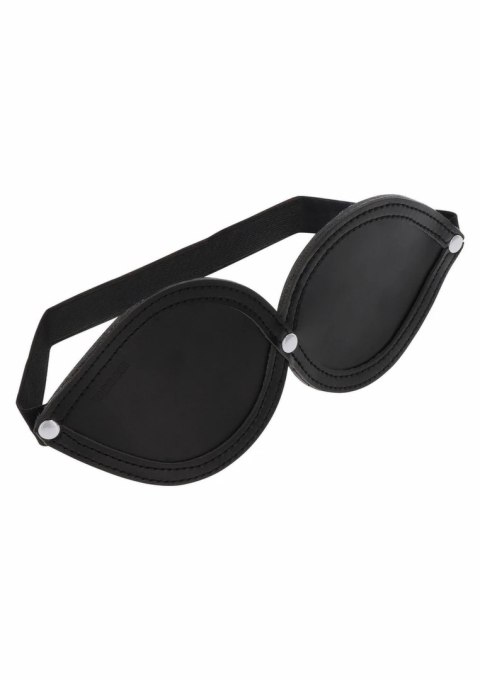 TABOOM Infinity Blindfold opaska na oczy z welurową podszewką czarna
