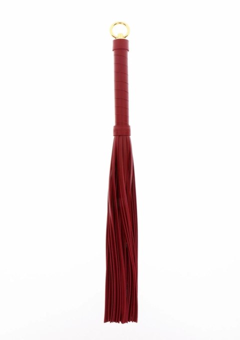 TABOOM Large Whip luksusowy długi bat do akcesoriow bondage czarny