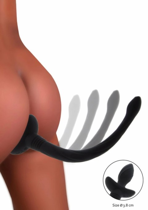 TABOOM Puppy Play Wiggle Tail silikonowy ogon z pilotem 7 trybow