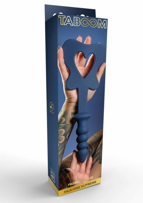TABOOM Silicone Paddle & Plug - silikonowa łopatka motyl i uchwyt z koralikami
