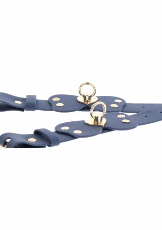TABOOM Silicone Wrist Cuff Set silikonowe kajdanki z regulacją czarne