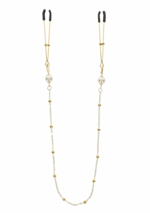 TABOOM Tweezers Pearl & Deluxe Chain - elegancki łańcuszek z perłami