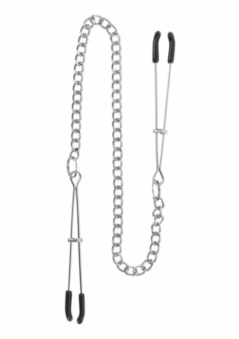 TABOOM Tweezers With Chain - regulowane klipsy z łańcuszkiem