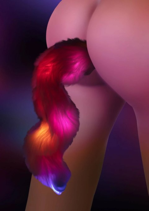 TABOOM Unicorn Tail LED - model z podświetleniem i kolorowym ogonem
