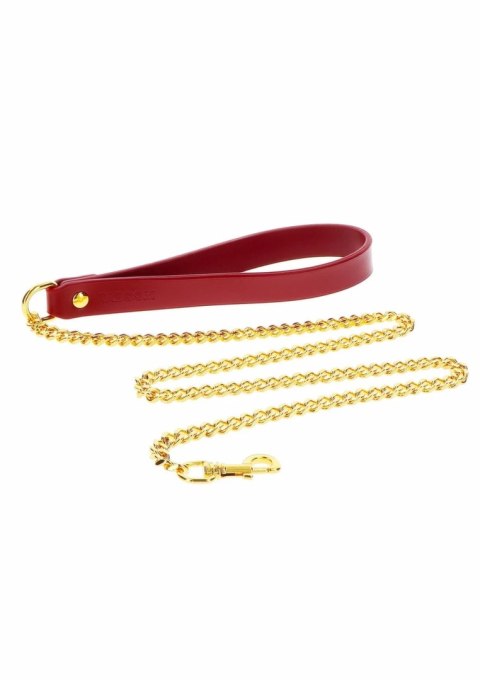 Taboom Chain Leash niklowana smycz do obroży O-Ring, 90 cm