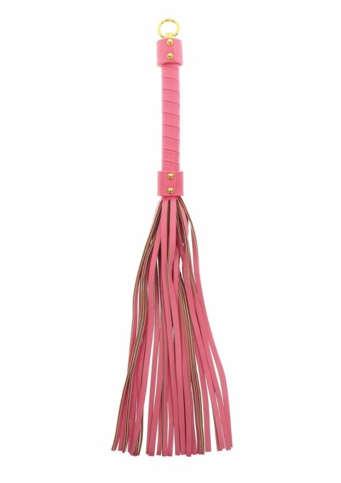 Taboom Malibu Whip rożowy bat z wegańskiej skory PU 45 cm