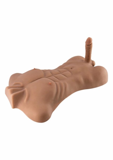 BANGERS Dude, Fuck Me! 13 kg - anatomiczny model TPE, 19 cm, realistyczny tors
