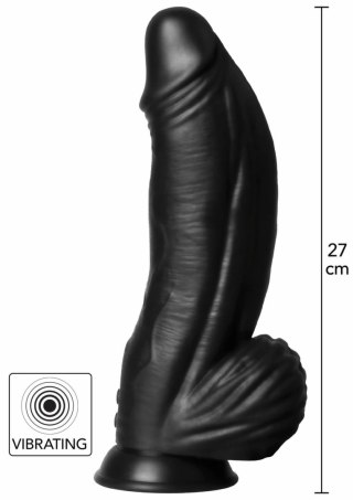 Demon Monster model silikonowy z funkcją wibracji i przyssawką XL