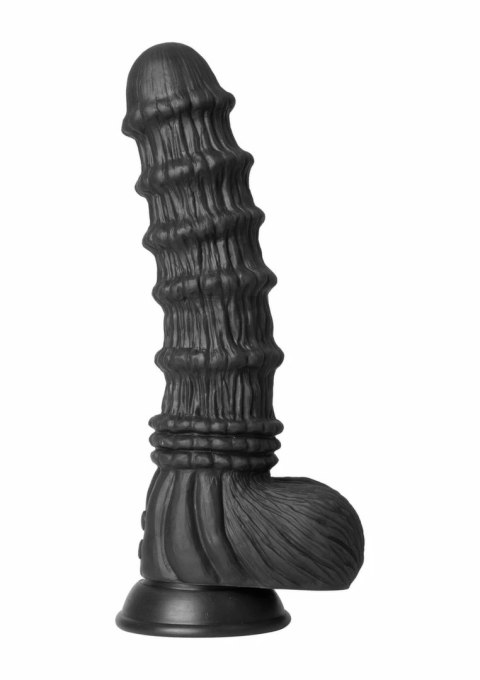 Dragon Monster Dildo silikonowy model XL z funkcją wibracji i przyssawką