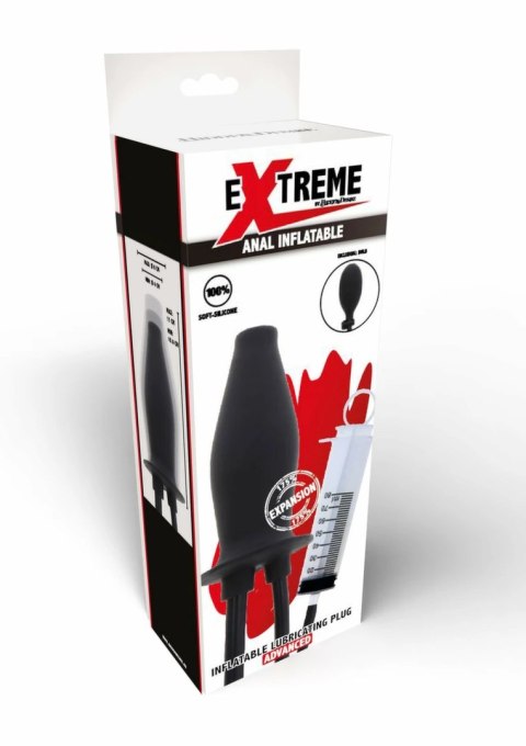 EXTREME Inflatable Lubricating Plug silikonowy z systemem dozowania