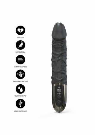EXTREME by HIDDEN DESIRE Anal Power Vibrator silikonowy czarny