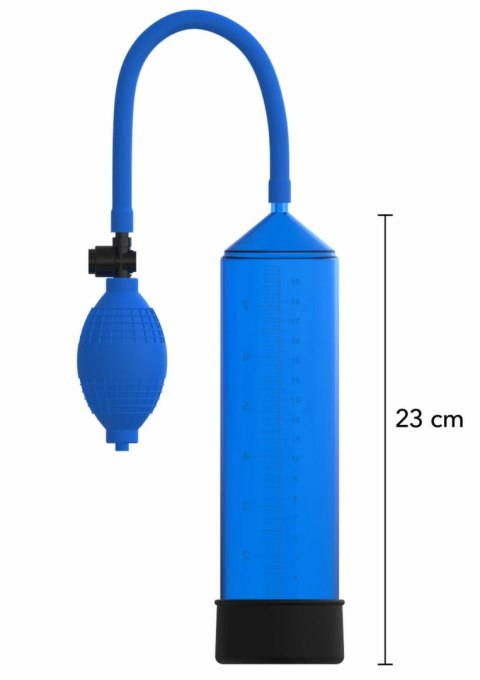 Fusion X Starter Penis Pump - pompa prożniowa z miarką, transparentna