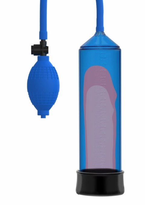 Fusion X Starter Penis Pump - pompa prożniowa z miarką, transparentna