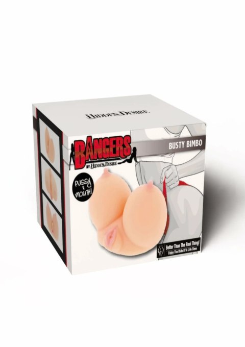 HIDDEN DESIRE BANGERS Busty Bimbo - model anatomiczny z dużym biustem