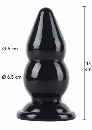 HIDDEN DESIRE Extreme Buttplug Balls Large 17 cm - anatomiczny model XXL