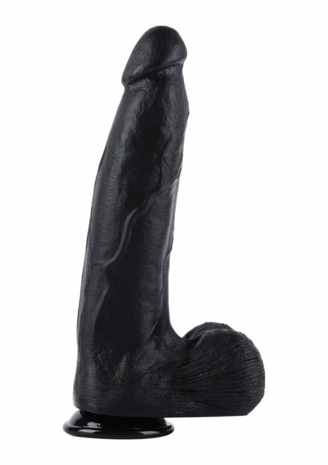 HIDDEN DESIRE Extreme Dong 32 cm - model XXL, czarny, PVC