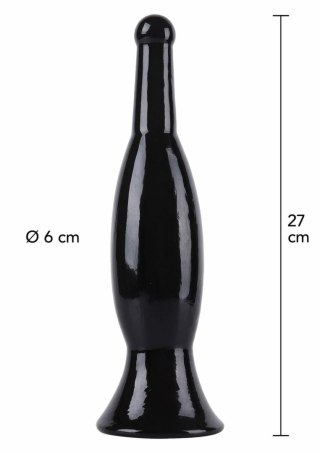 HIDDEN DESIRE Extreme Slider 27cm - anatomiczny model XXL, czarny