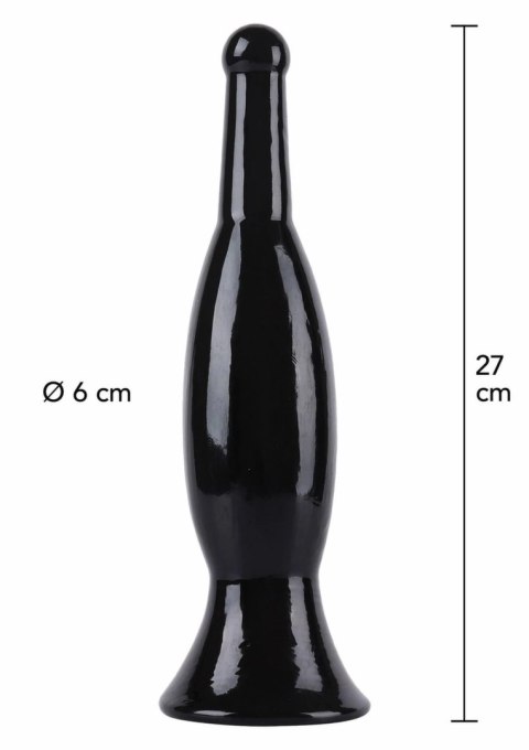 HIDDEN DESIRE Extreme Slider 27cm - anatomiczny model XXL, czarny