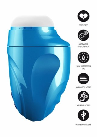 HIDDEN DESIRE Fusion X Aqua Bubble - maszyna intymna z funkcją masażu wodnego