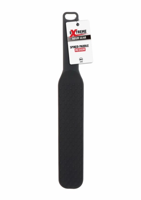 HIDDEN DESIRE Spiked Paddle Medium silikonowy czarny 32 cm