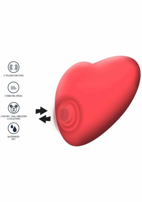 Heartbeat Pulsating Stimulator - masażer pulsacyjno-wibracyjny, kompaktowy