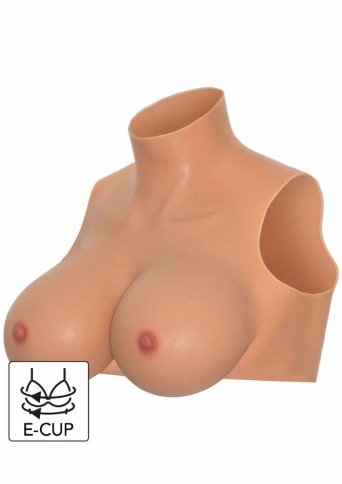 Hidden Desire ALTER EGO Wearable Breasts Crop Top E Cup silikonowy top EAN 8713221835345