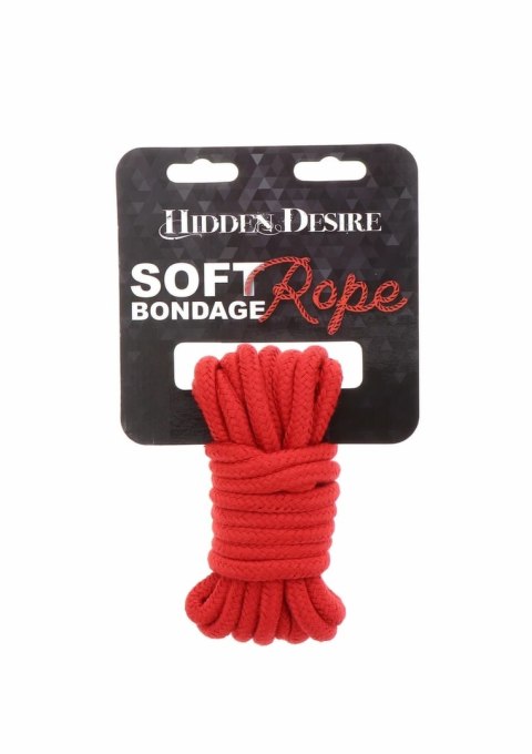 Hidden Desire Bondage Rope 5 Meter - lina polipropylenowa do technik wiązania BDSM