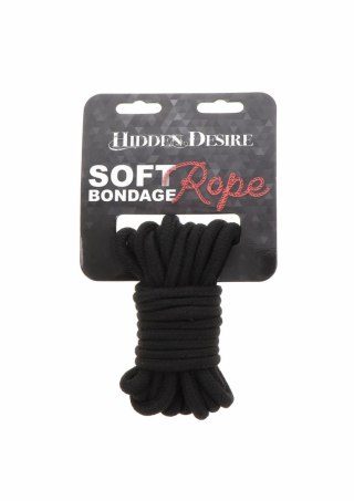 Hidden Desire Bondage Rope 5 Meter - wytrzymała lina polipropylenowa do technik wiązania