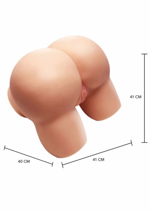 Hidden Desire Fabulous Fat Mega Ass 19 kg - anatomiczny model intymny TPE
