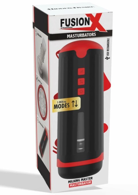 Hidden Desire Fusion X Milking Master - automatyczna maszyna intymna z funkcją masażu