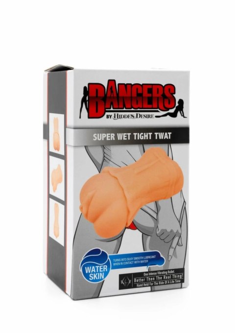 Hidden Desire Super Wet Tight Twat Vibrating - kompaktowa maszyna intymna z wibracją Waterskin