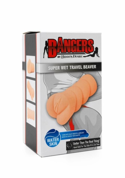 Hidden Desire Super Wet Travel Beaver kompaktowa maszyna intymna Waterskin