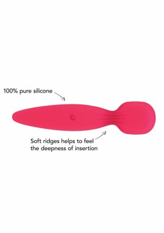 Mae B Vaginal Massager kompaktowy z pokrowcem do masażu intymnego