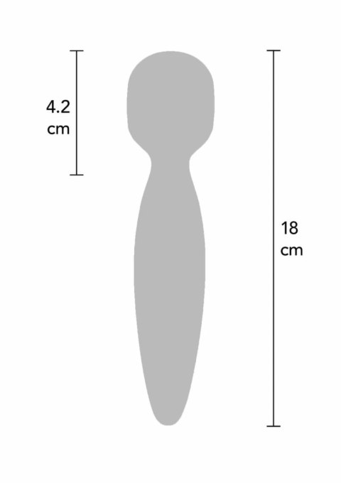 Mae B Vaginal Massager kompaktowy z pokrowcem do masażu intymnego