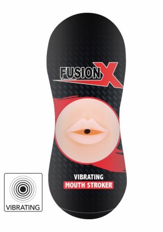 Mouth Stroker Vibrating - model z wibrującym systemem i miękką powierzchnią
