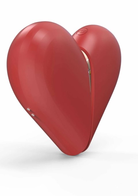 XOCOON Heartbreaker 2-in-1 - stymulator w kształcie serca, silikonowy