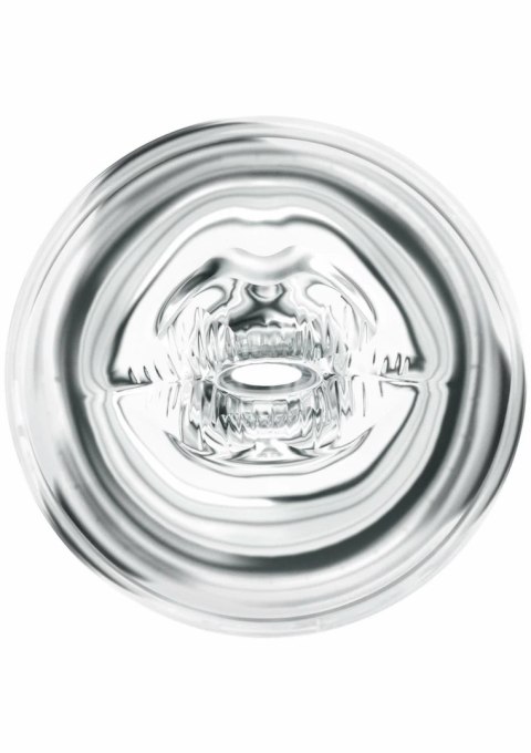 PRIVATE Clear Shot Double Intymna Maszyna Transparentna 3w1 w Etui