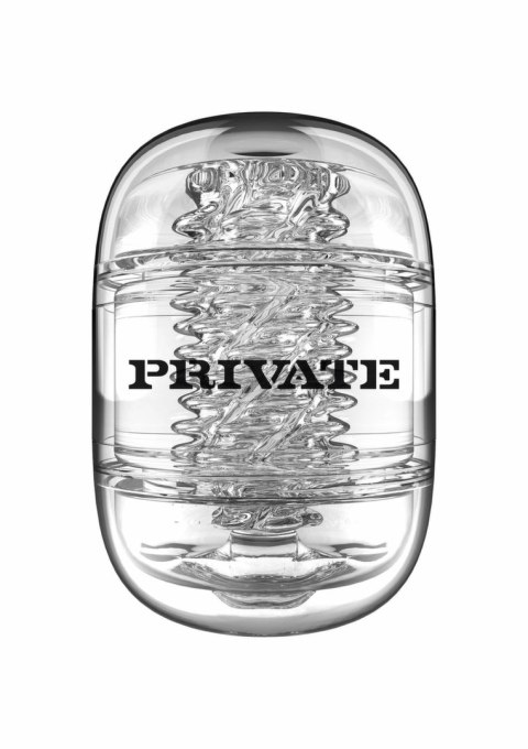 PRIVATE Clear Shot model dwustronny w przezroczystej obudowie 21 cm