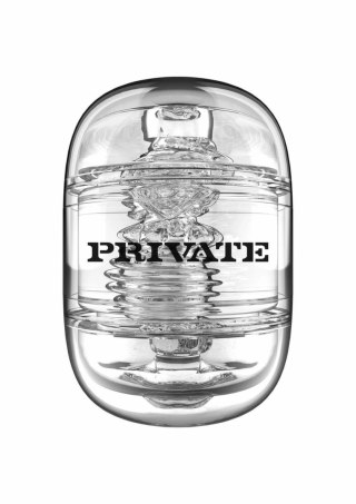 PRIVATE Clear Shot model dwustronny w przezroczystej obudowie 21 cm