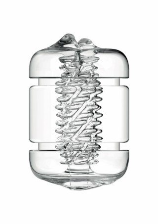 PRIVATE Crystal Clear Duo Sleeve - przezroczysta maszyna intymna 2w1
